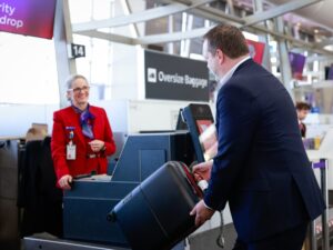 Priority bag drop at Virgin Australia Sydney Airport T2