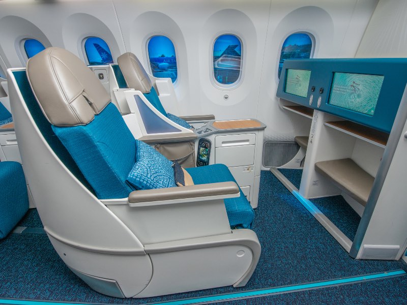 Air Tahiti Nui Boeing 787 Business Class seats