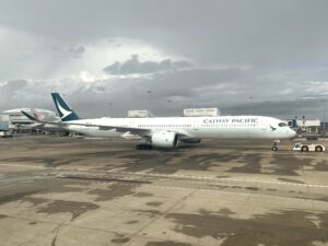 Cathay Pacific A350-1000 at Sydney Airport