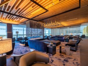 American Airlines Admirals Club lounge at DCA airport