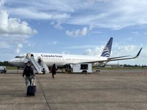 Copa Airlines Boeing 737-800 in Paramaribo