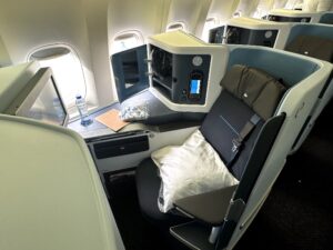 KLM's new Boeing 777-300ER Business Class seat