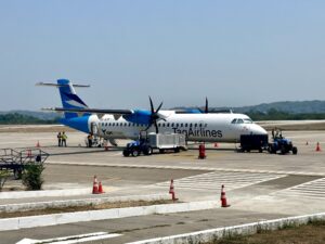 Tag Airlines ATR72 at Mundo Maya International Airport