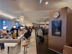 The Qantas International Business Lounge at Sydney Airport