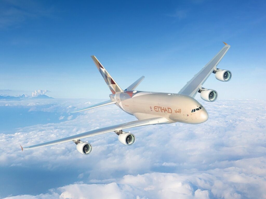 Etihad Airbus A380