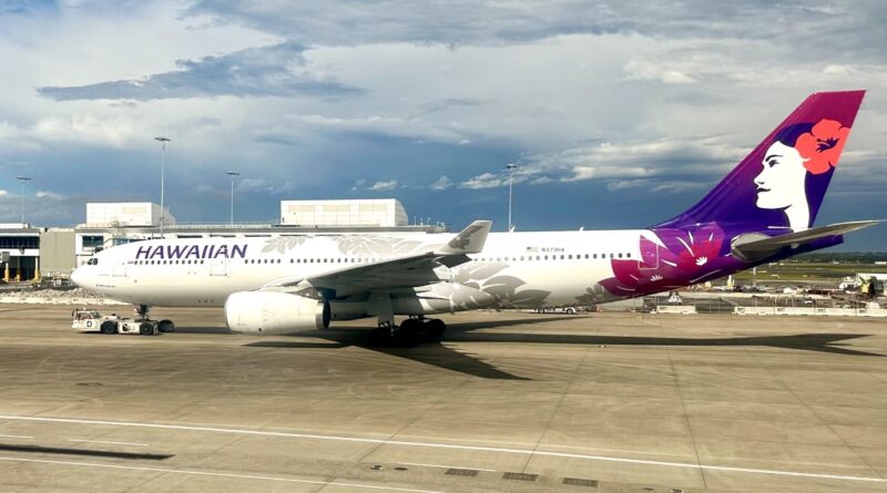 Hawaiian Airlines A330 at Sydney Airport