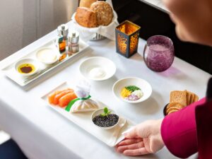 Qatar Airways now serves caviar in business class