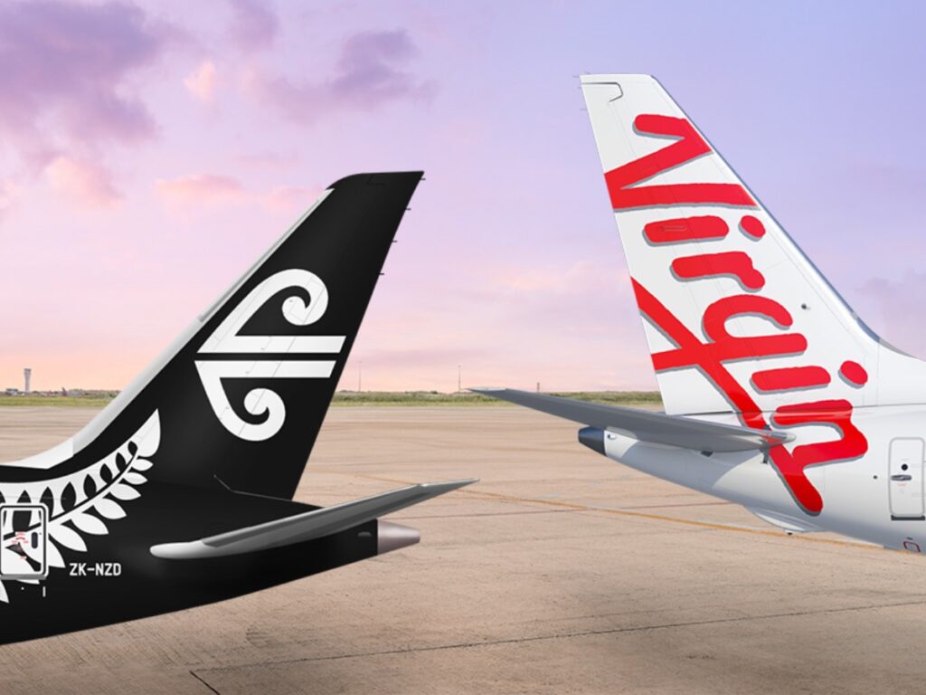 Virgin Launches Air New Zealand Partnership