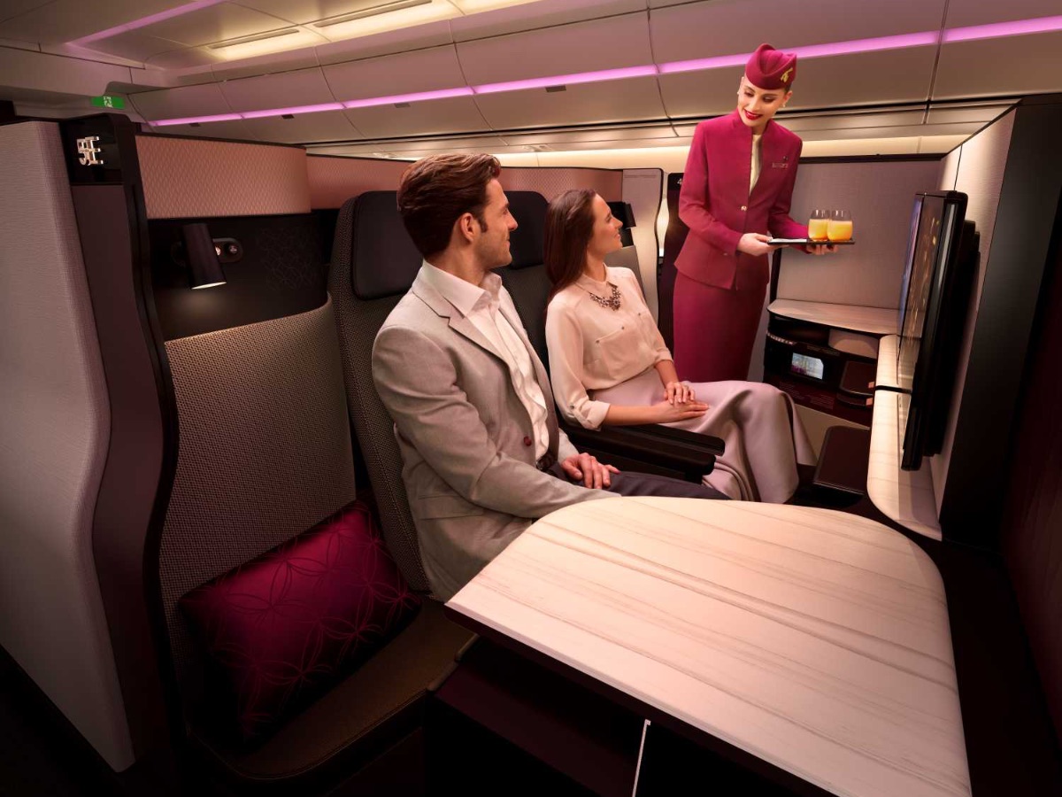 Qatar Airways Qsuite Business Class