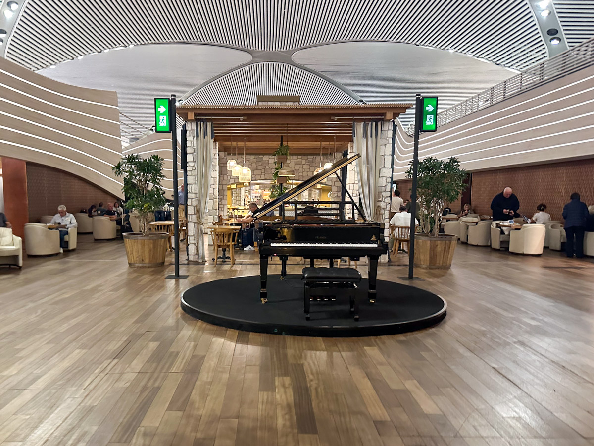 The Turkish Airlines Business Lounge in Istanbul