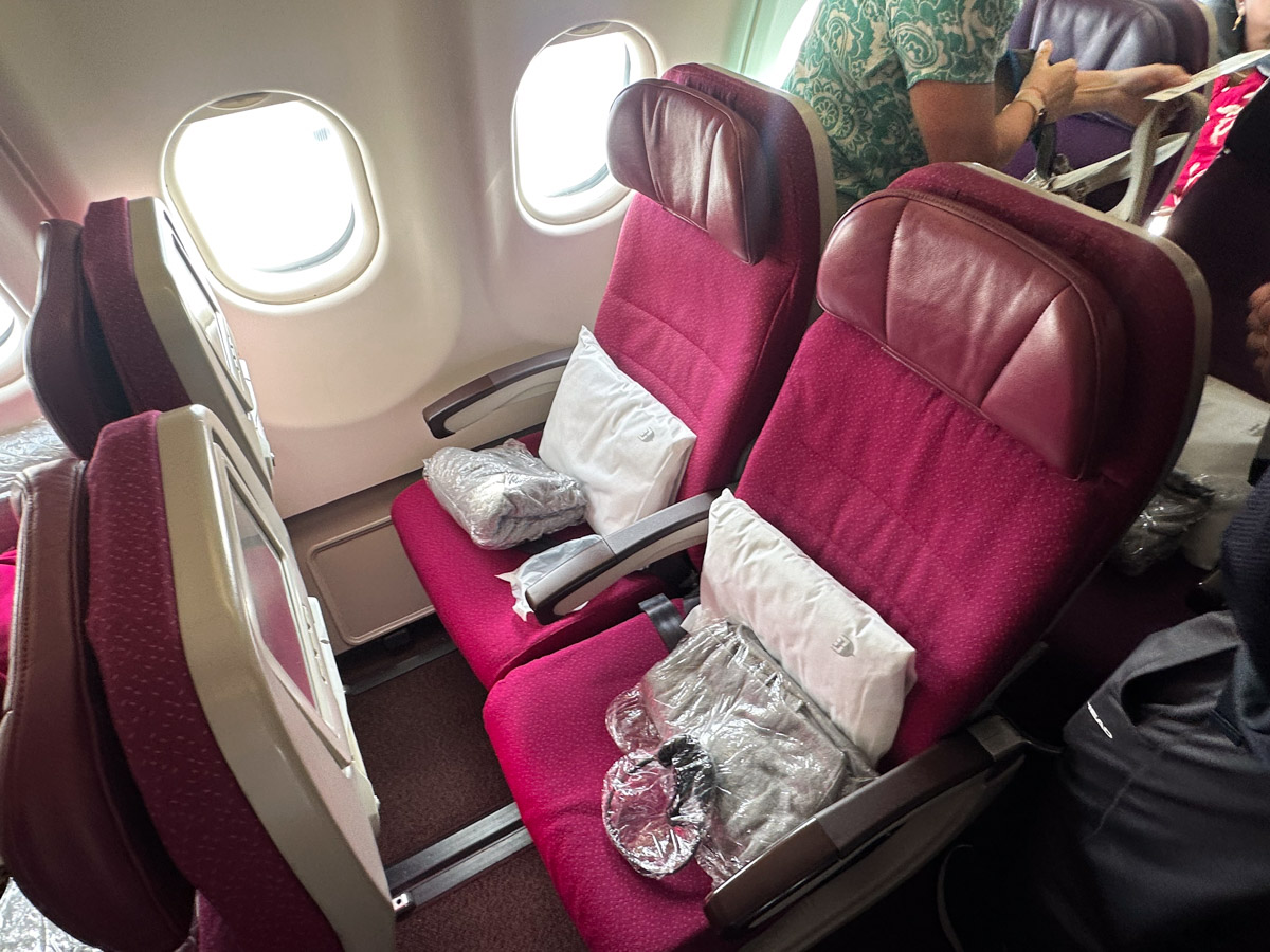 Malaysia Airlines A330-300 Economy seats