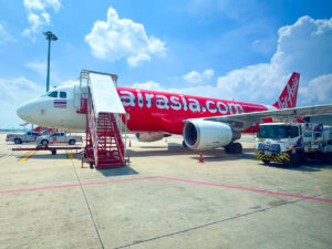 Thai AirAsia A320 at DMK Airport in Thailand