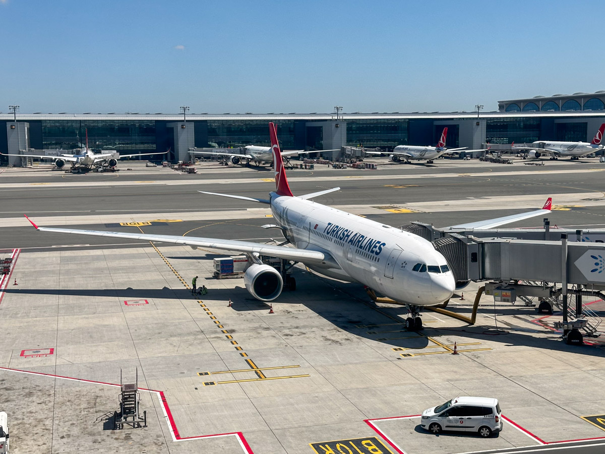 Turkish Airlines Airbus A330 at Istanbul Airport