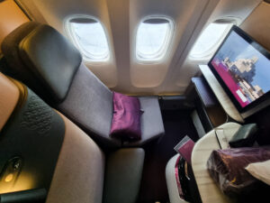 Qatar Qsuite on QR934