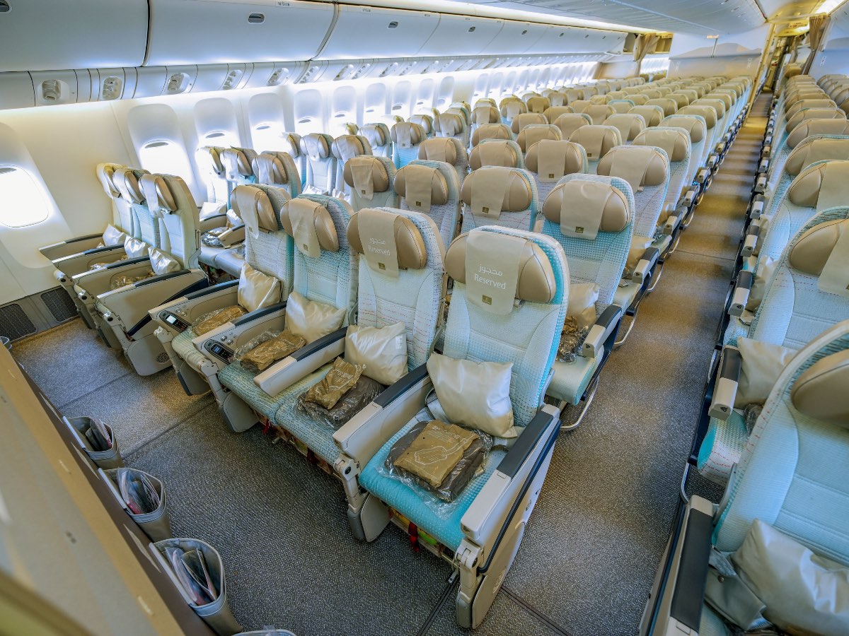 Emirates Boeing 777-200LR Economy Class