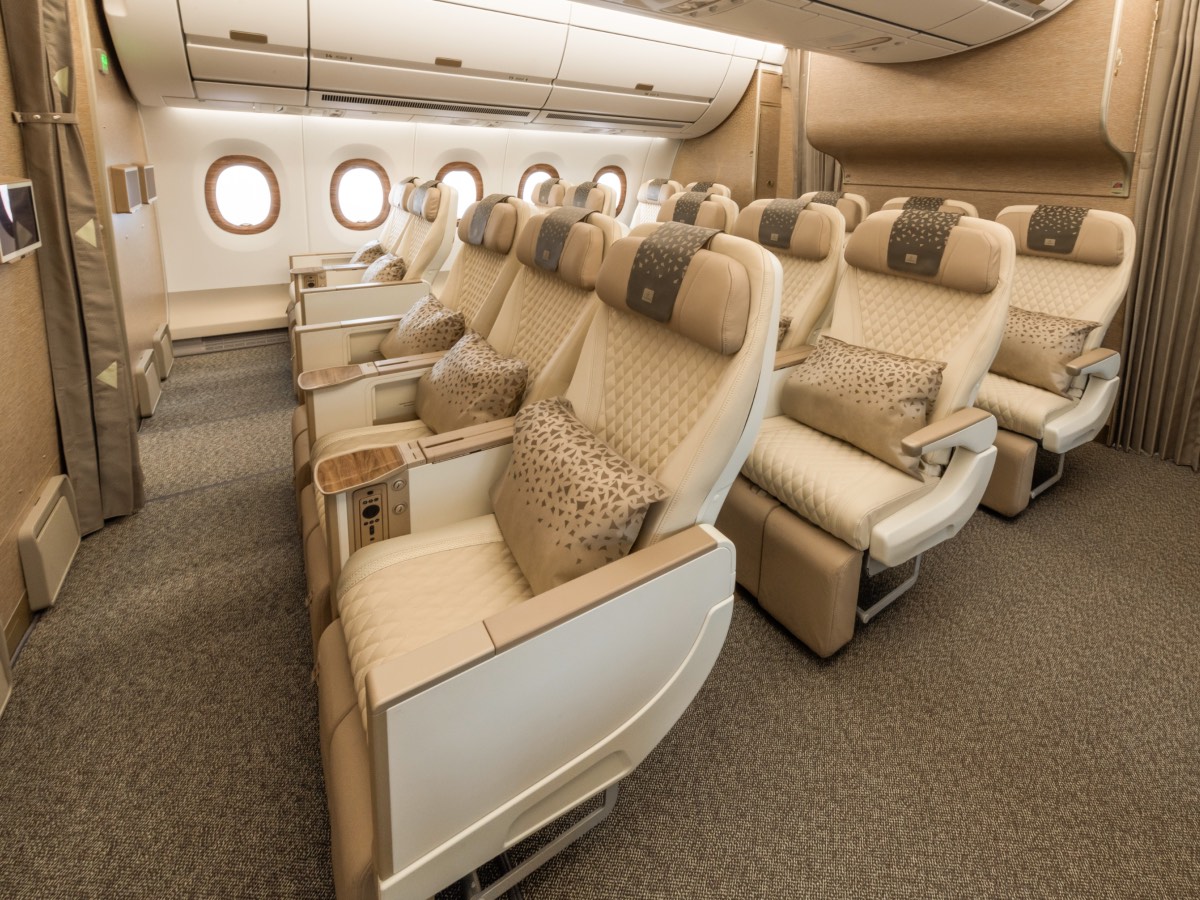Emirates Airbus A350-900 Premium Economy