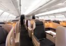 Qantas A330 Business Class cabin