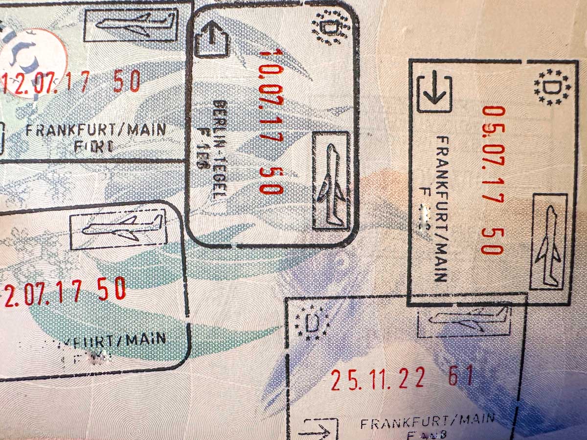 Europe's Schengen countries no longer stamp passports