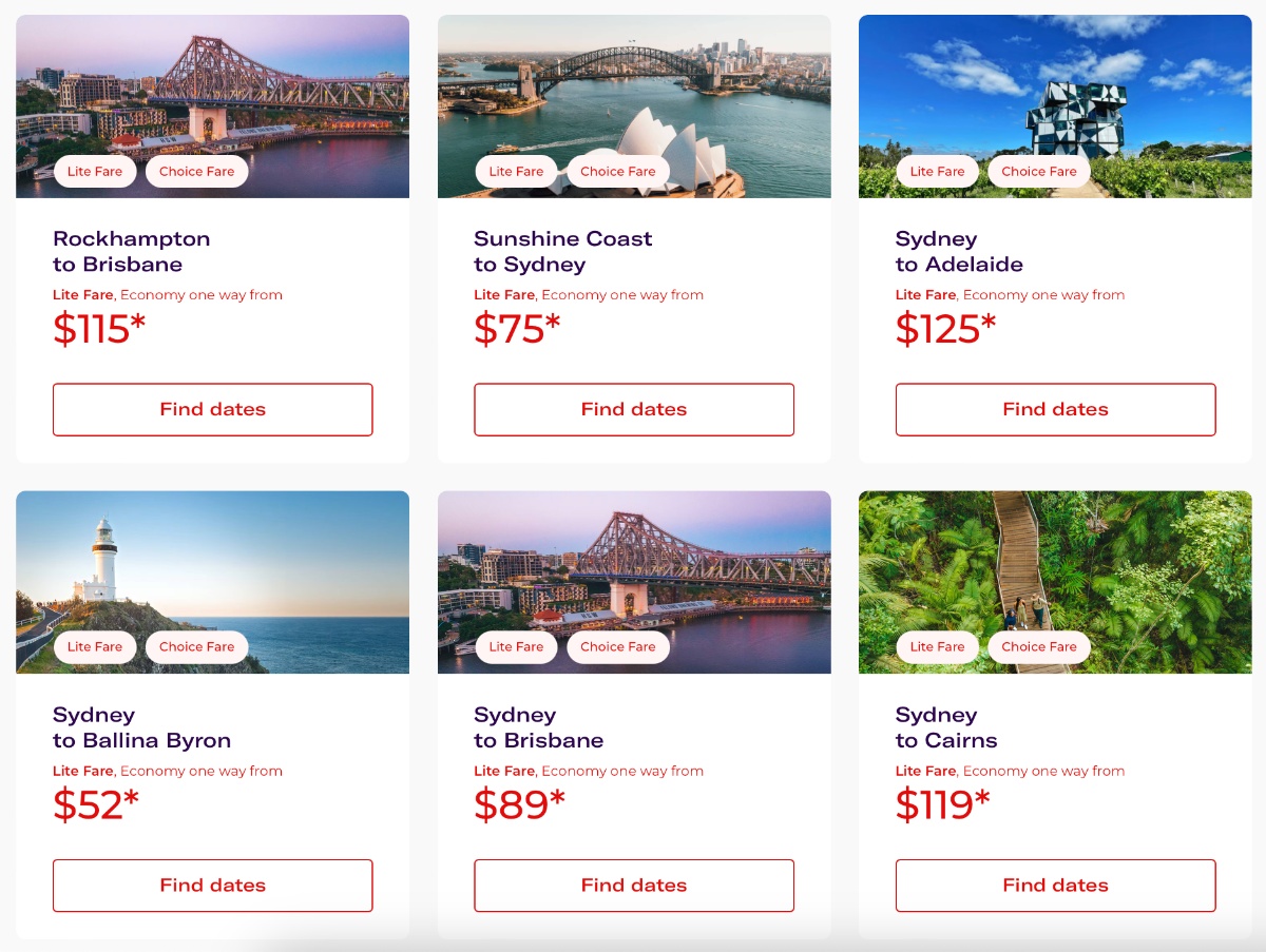 Virgin Australia Happy Hour deals