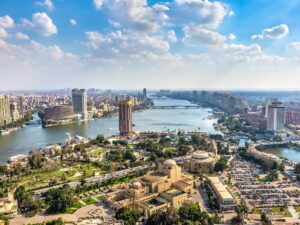 Nile River in Cairo, Egypt