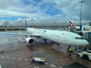 Garuda Indonesia Airbus A330 at Sydney Airport