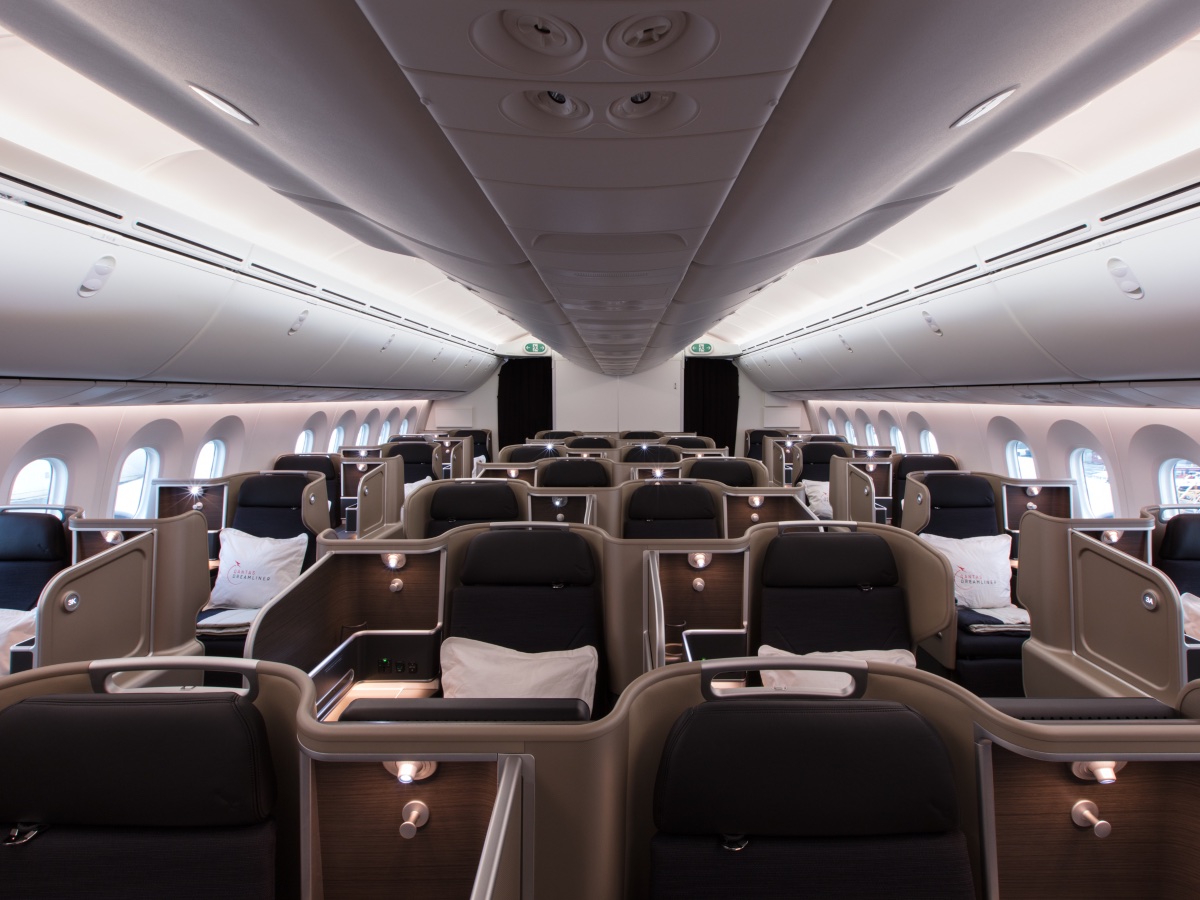 Qantas Boeing 787-9 Business Class