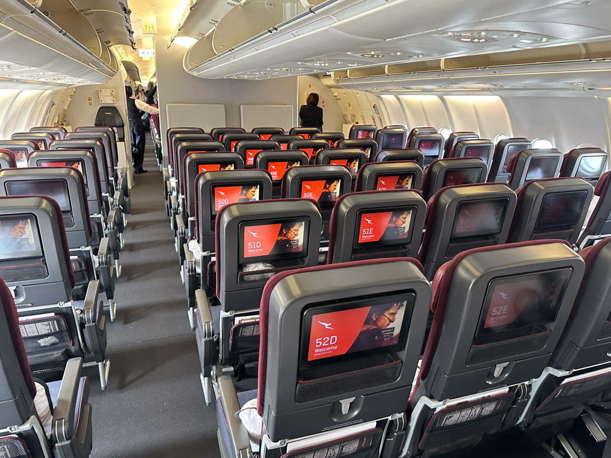 Qantas A330-300 Economy Class