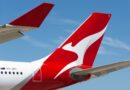 Tail of a Qantas A330-300