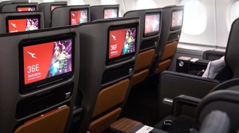 Qantas Airbus A380 Premium Economy