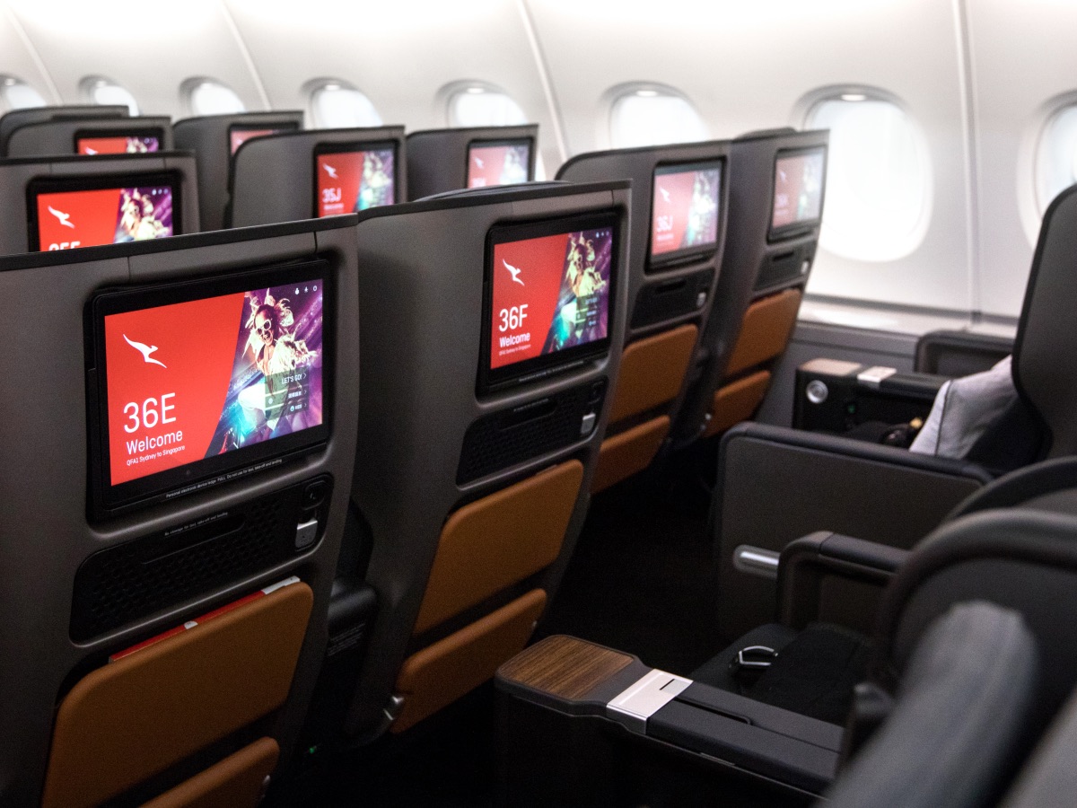 Qantas Airbus A380 Premium Economy