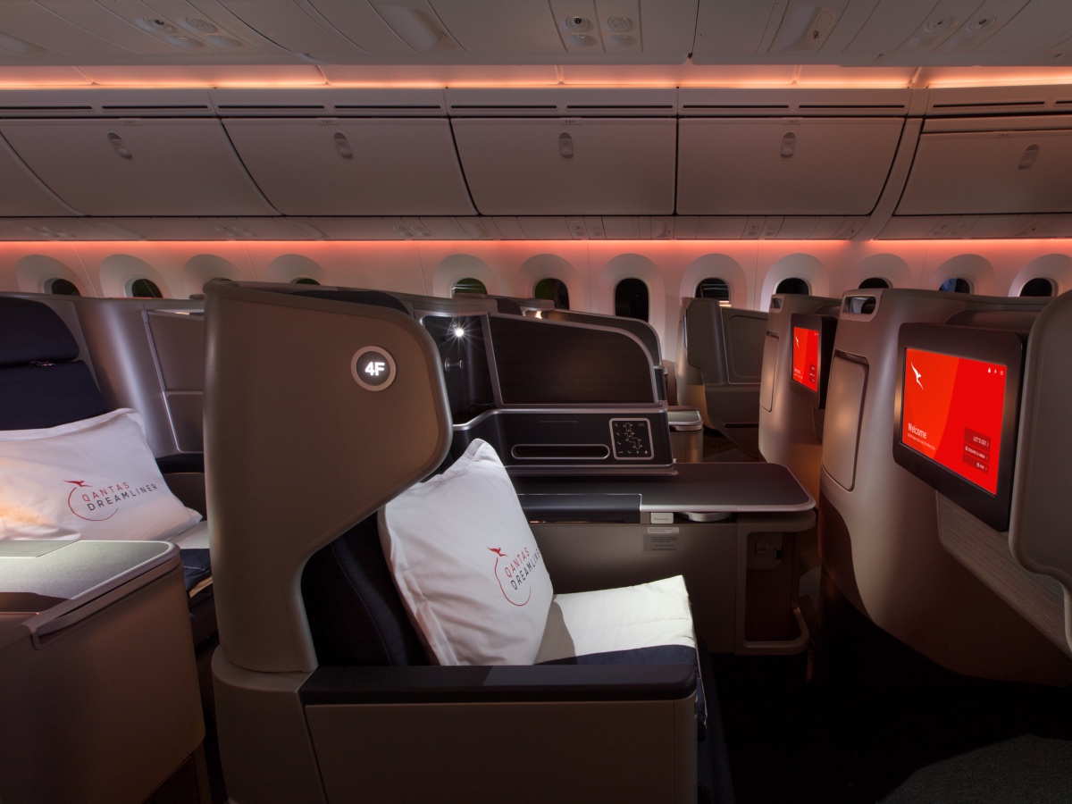 Qantas Boeing 787-9 Business Class