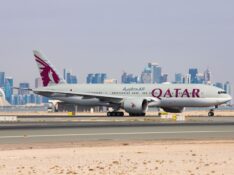 Qatar Airways Boeing 777 in Doha