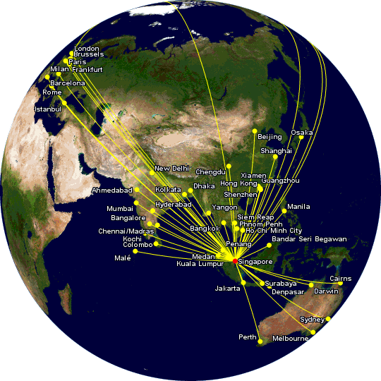 KrisFlyer Spontaneous Escapes routes for January 2025