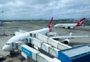 Qantas Airbus A380s at Sydney Airport