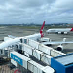 Qantas Airbus A380s at Sydney Airport