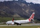 Virgin Australia Boeing 737-800 at Queenstown Airport