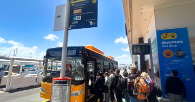 The Air Bus at Auckland Airport