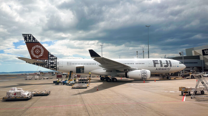 Fiji Airways Airbus A330-200 at Auckland Airport