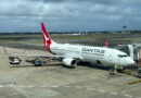 Qantas Boeing 737-800 at Sydney Airport