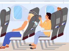 There are different approaches to seat recline etiquette