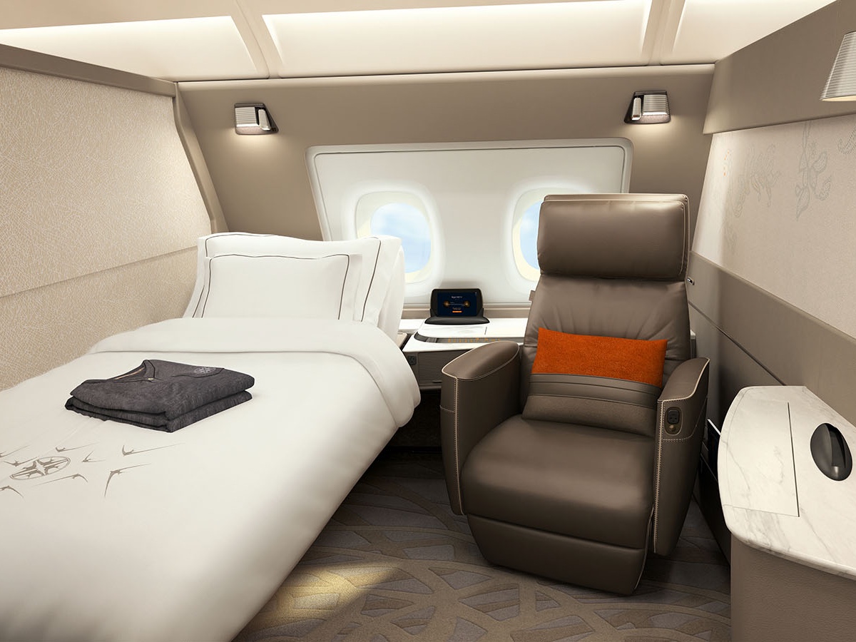 Singapore Airlines A380 Suites Class.