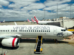 Virgin Australia planes at Melbourne Airport