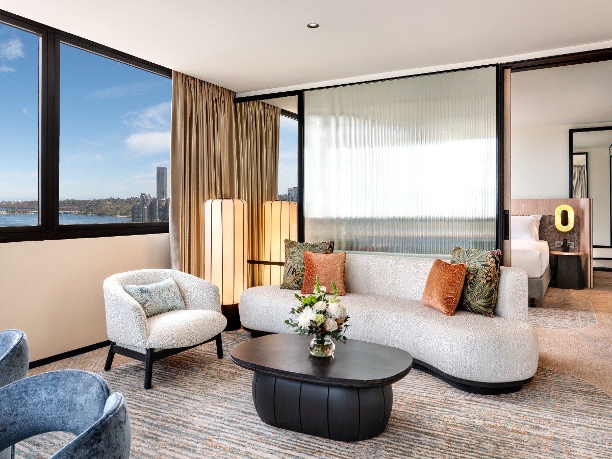 Suite at the Pan Pacific Perth