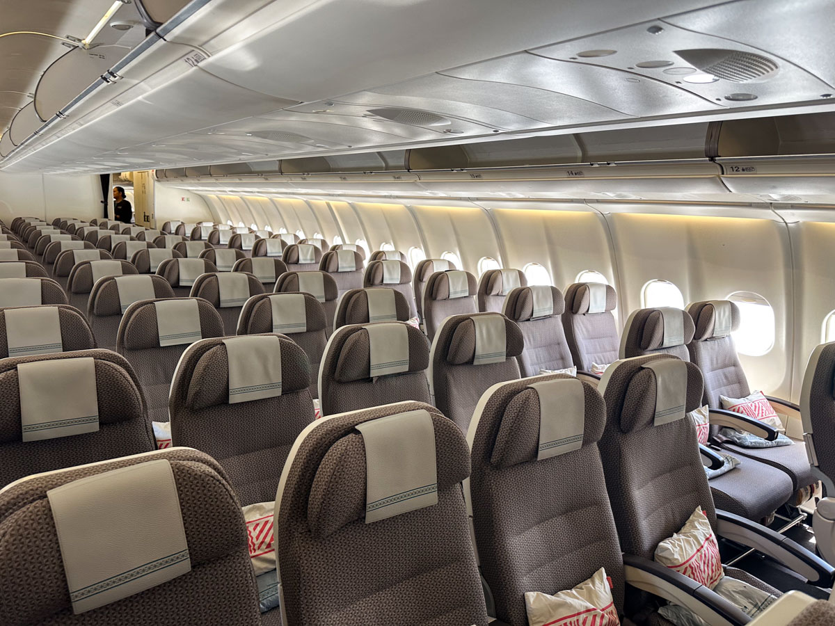 Fiji Airways A330 Economy cabin