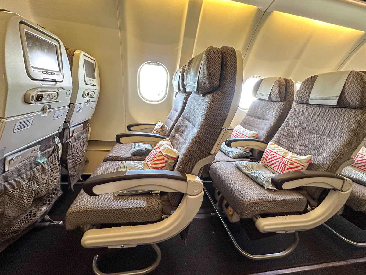 Fiji Airways A330-200 Economy seats