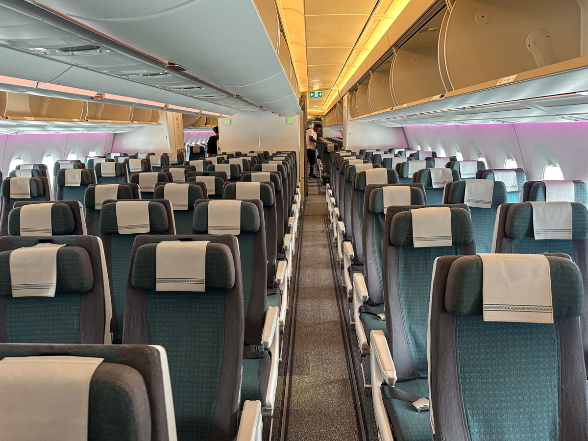 Fiji Airways Airbus A350-900 Economy Class