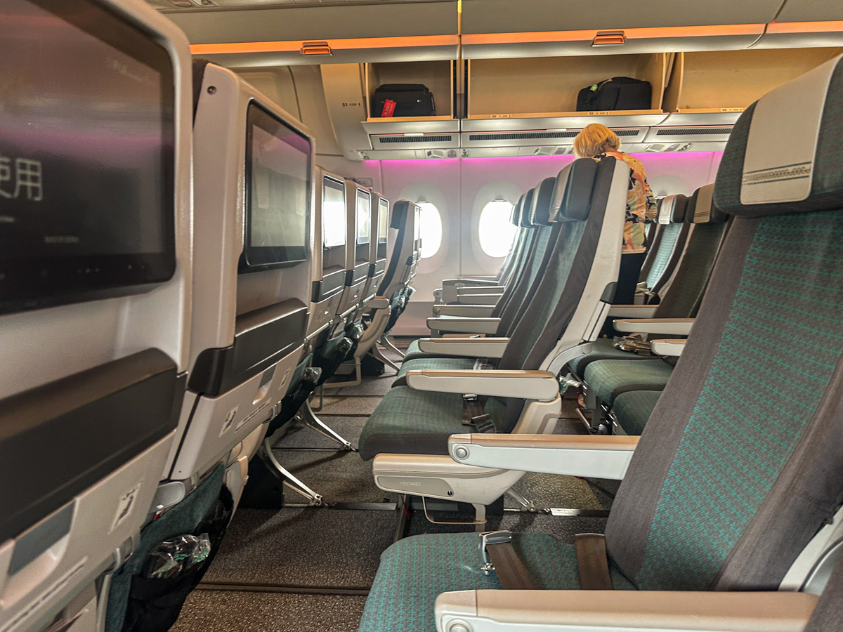 Fiji Airways has decent legroom on its A350 in Economy Class