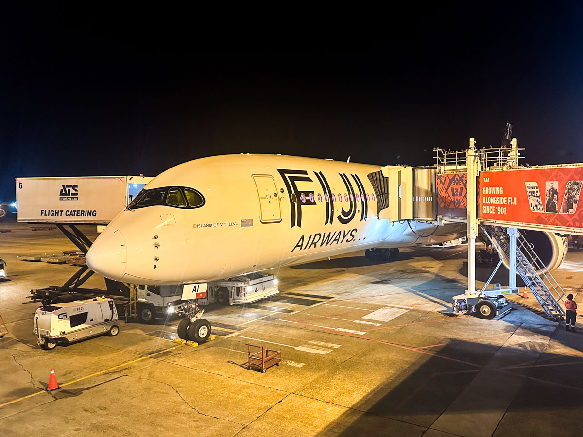 Fiji Airways Airbus A350-900 at Nadi Airport