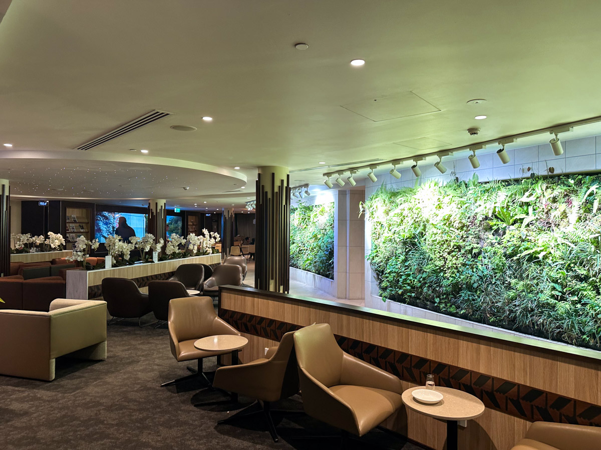 The Fiji Airways Premier Lounge in Nadi