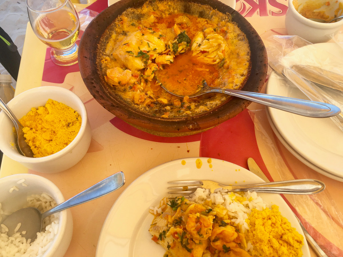 Brazilian moqueca, a fish stew found in Salvador